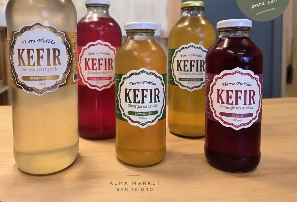 Kéfir Tierra Florida de distintos sabores en Alma Market, San Isidro